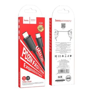 X88 Hoco USB-C to 8-Pin Cable