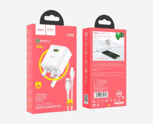 C92B Hoco single port QC3.0 charger(UK)