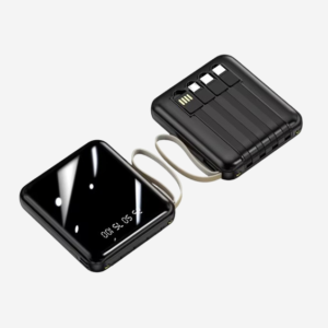 PB05 PhoneBitz Power Bank 5000mAh with Built-in Cables