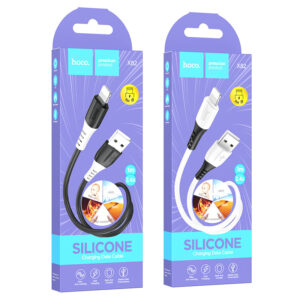 X82 Hoco Silicone USB To 8 Pin (Lightning) Charging Cable