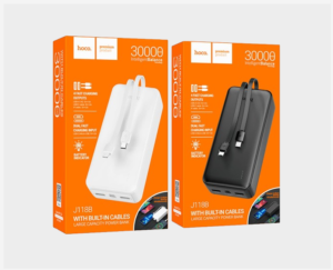 J118B Hoco power bank with cable(30000mAh)