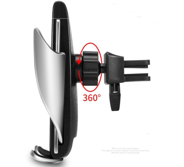 Car Wireless Charger 10W Induction Car Fast Wireless Charging With Car Phone Holder S5 - Image 7