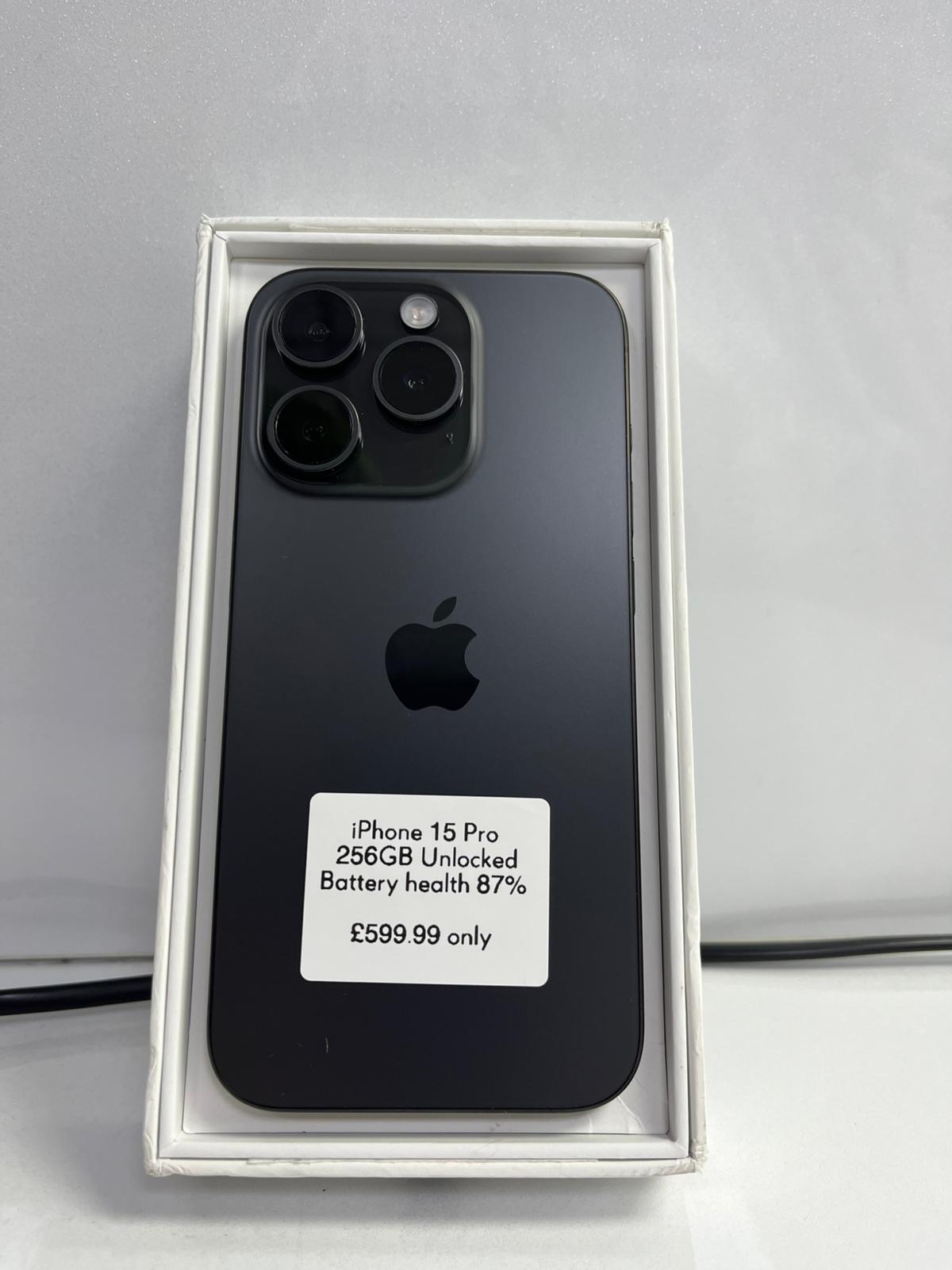 iPhone 15 Pro – 256GB – Unlocked – A Grade - Image 2