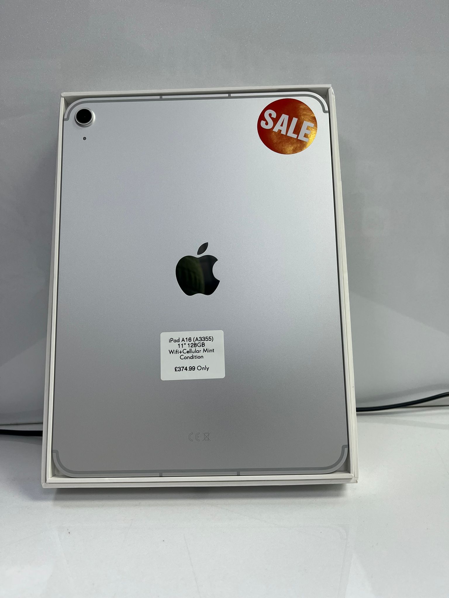 iPad A16 (A3355) – 11-inch – 128GB – Wi-Fi + Cellular – Mint Condition - Image 2