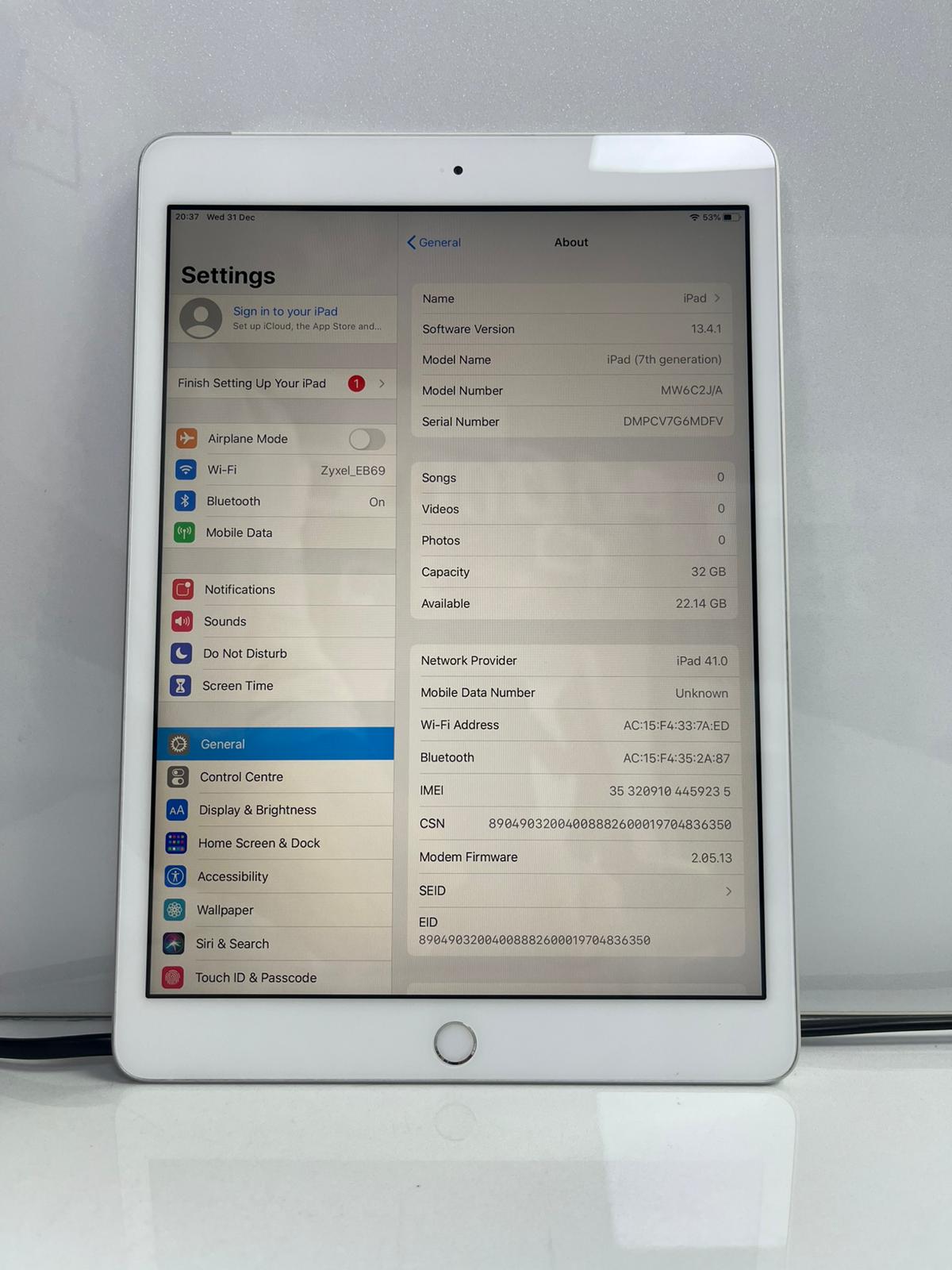 iPad 7th Generation – 32GB – Wi-Fi – A Grade - Image 4