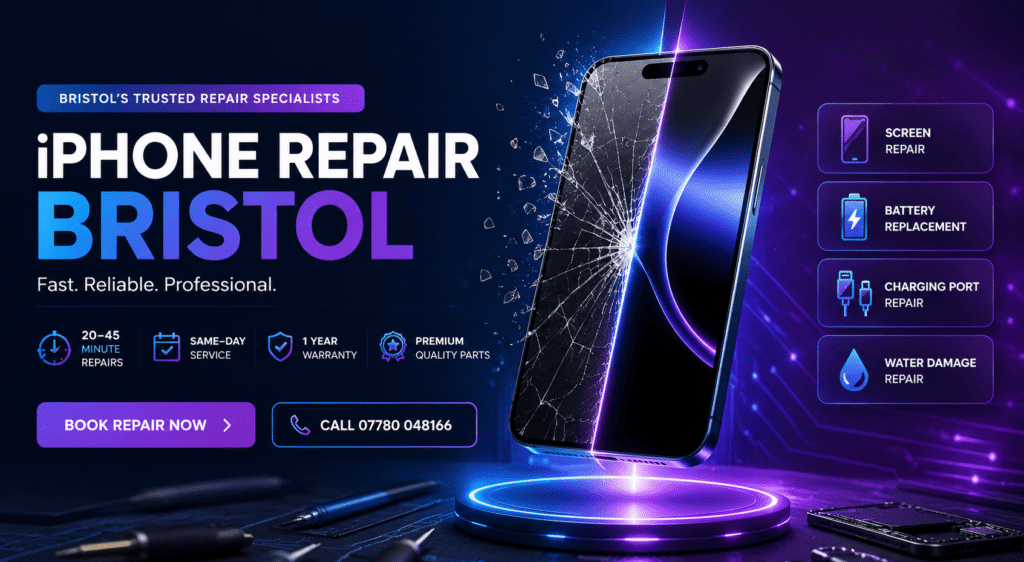 iPhone screen replacement Bristol