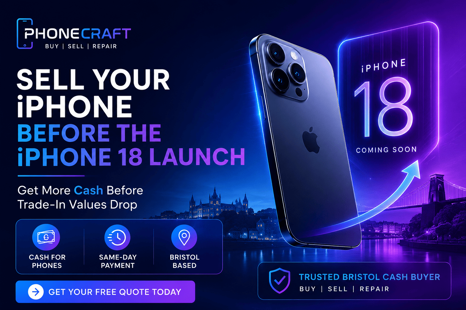 How to prepare iPhone for sale UK — Phone Craft Bristol guide