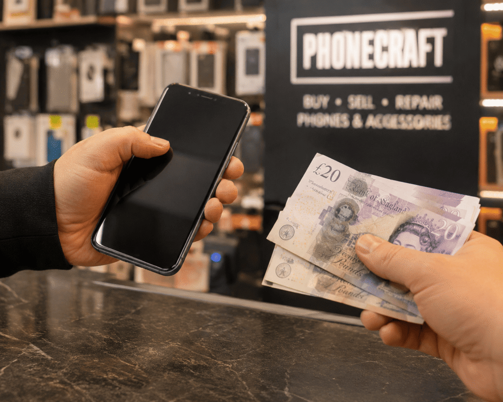 Phone Craft repair shop on Union Street Bristol, serving customers from Weston-super-Mare