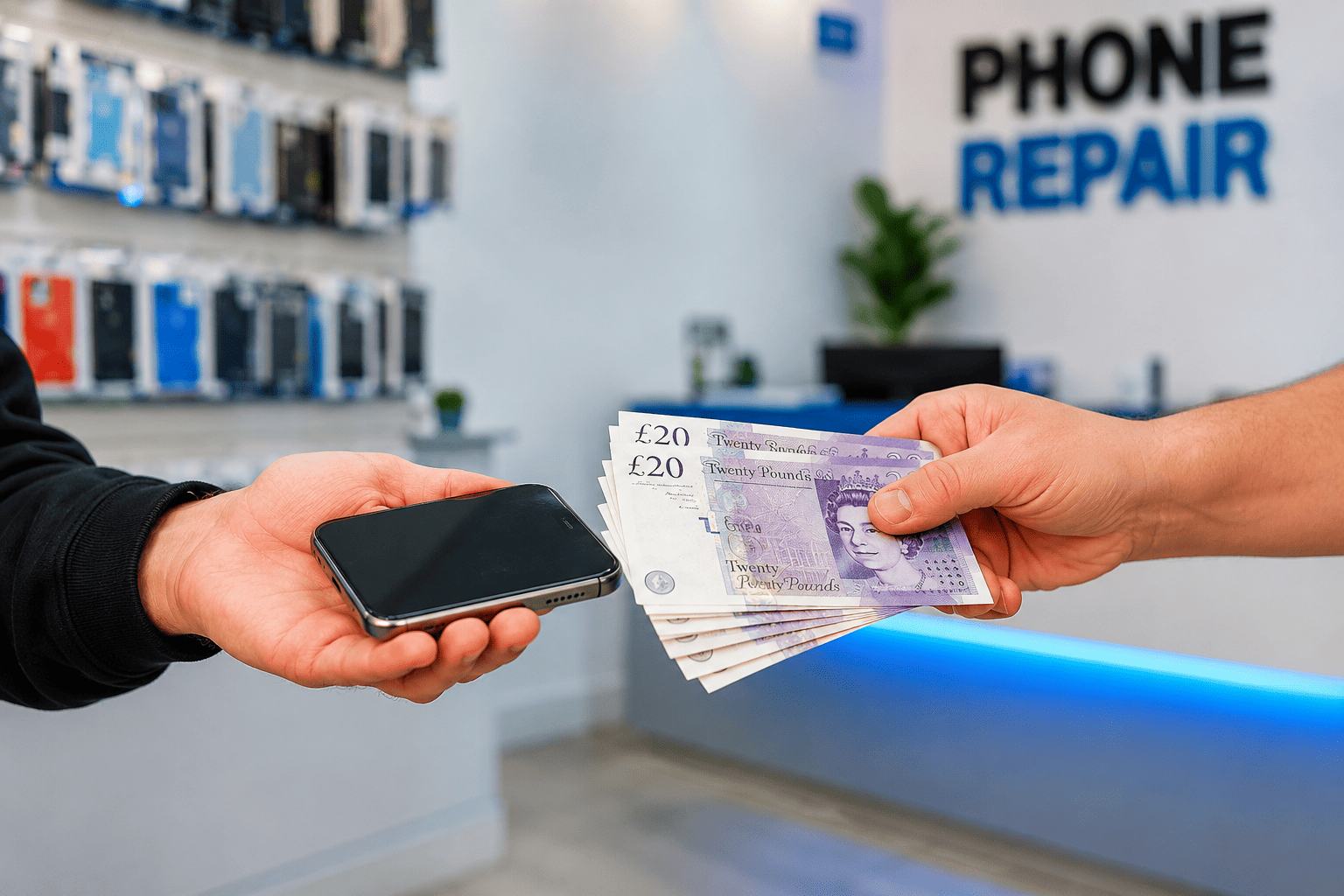 Cash For Phones Bristol - instant payment at Phone Craft Union Street Image