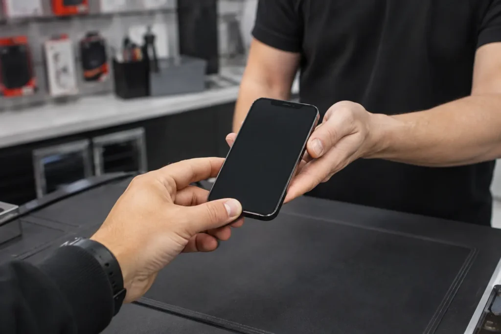 Same-day phone repair Downend with genuine parts and 12-month warranty