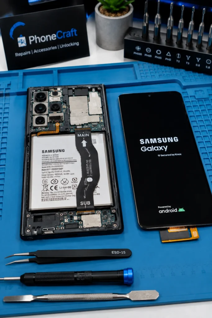Samsung Repair Emersons Green — Galaxy S, Z, A and Note screen repairs